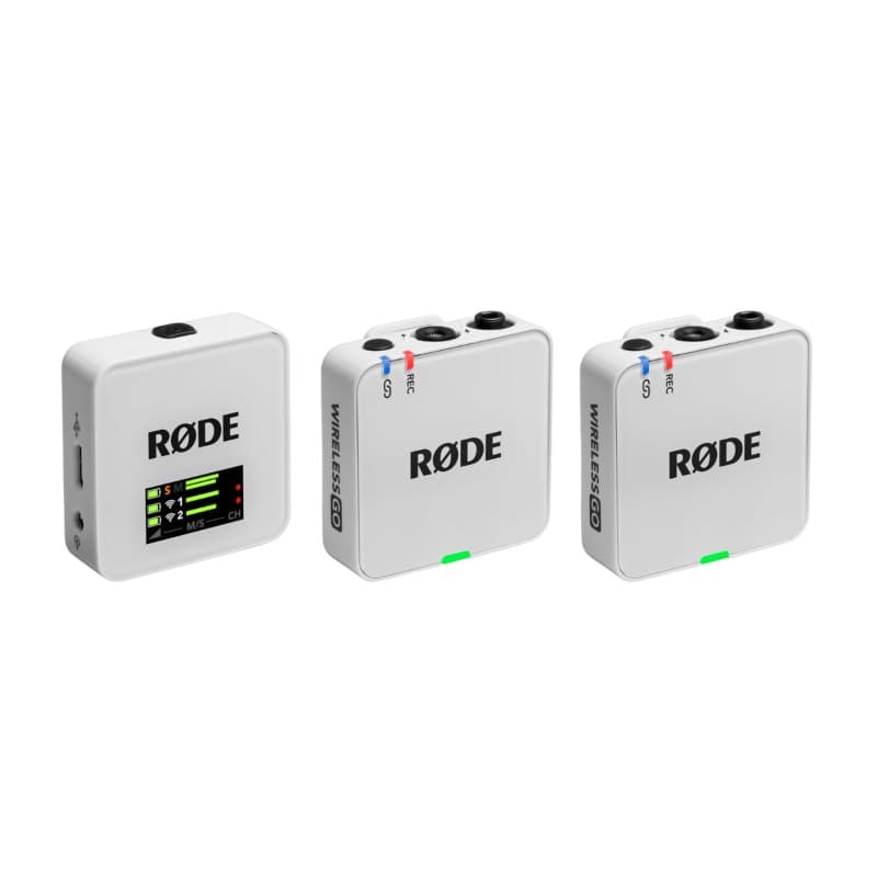 RODE Wireless GO III WHITE front