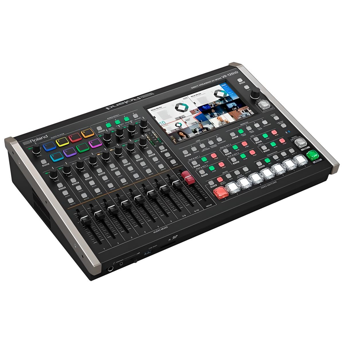 Roland VR-120HD - Mixer pod kątem