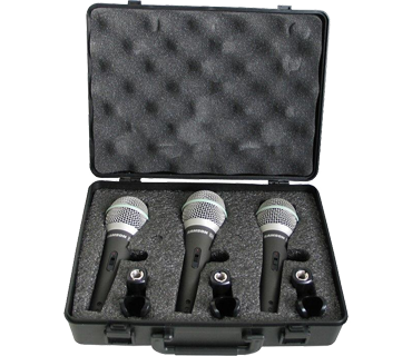 Samson Q6 CL3P- zestaw 3 mikrofonów dynamicznych