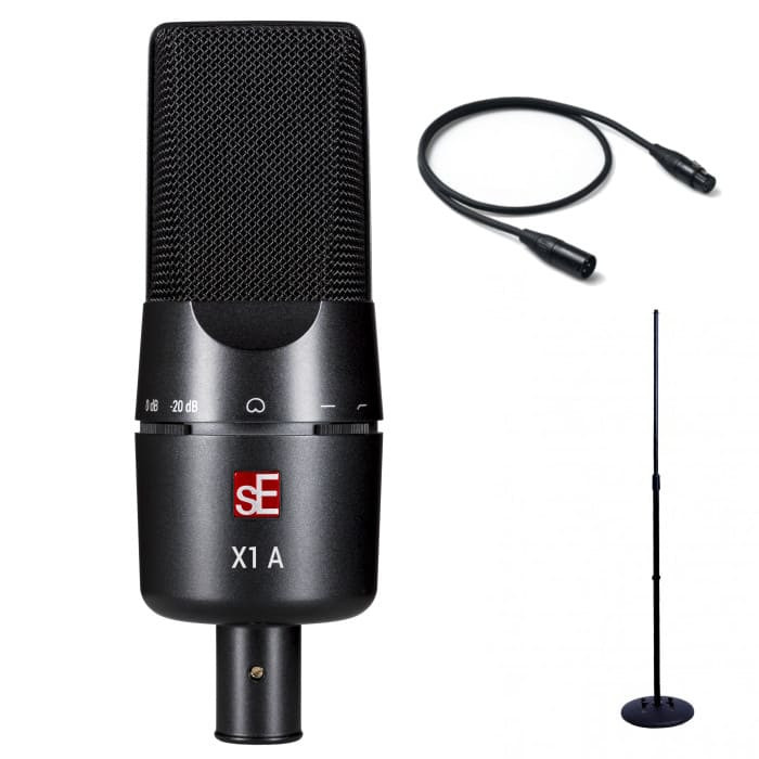 sE Electronics X1 A - Mikrofon statyw kabel - zestaw