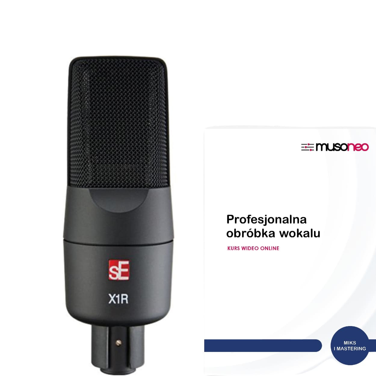 sE Electronics X1 R - mikrofon + kurs 