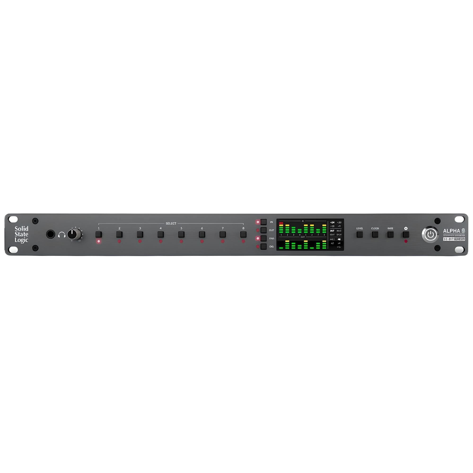 SSL ALPHA 8 - Interfejs front