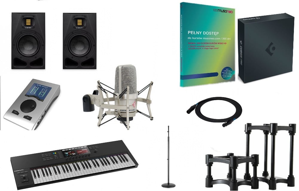 SUPER STUDIO PRO - komplety zestaw do produkcji muzyki