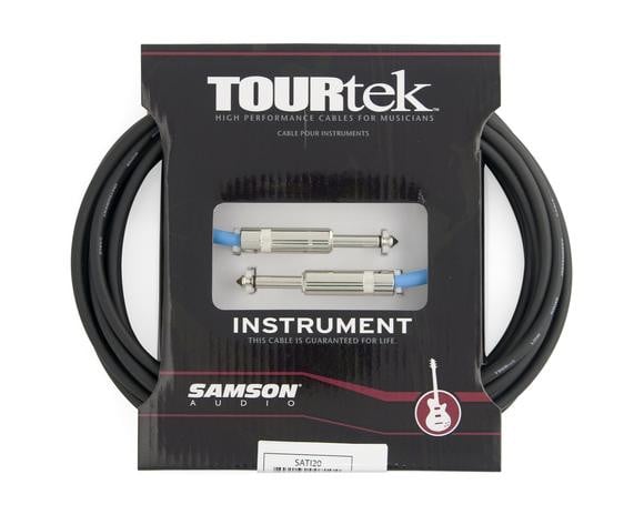 ‌‌‌Samson TI10 - 3 mtr kabel instrumentalny JACK - JACK - 6mm, PVC