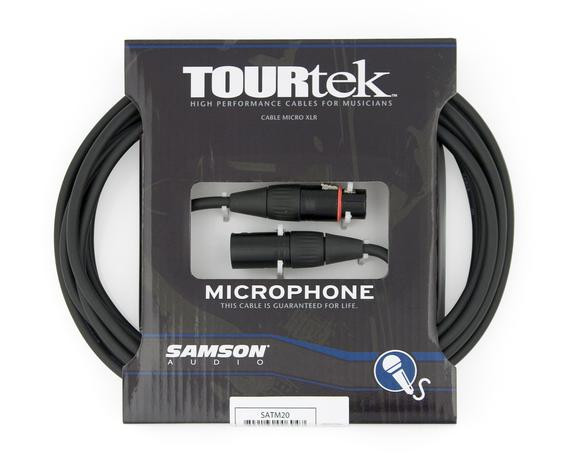 Samson TM20 - 6 mt kabel mikrofonowy XLR - XLR 