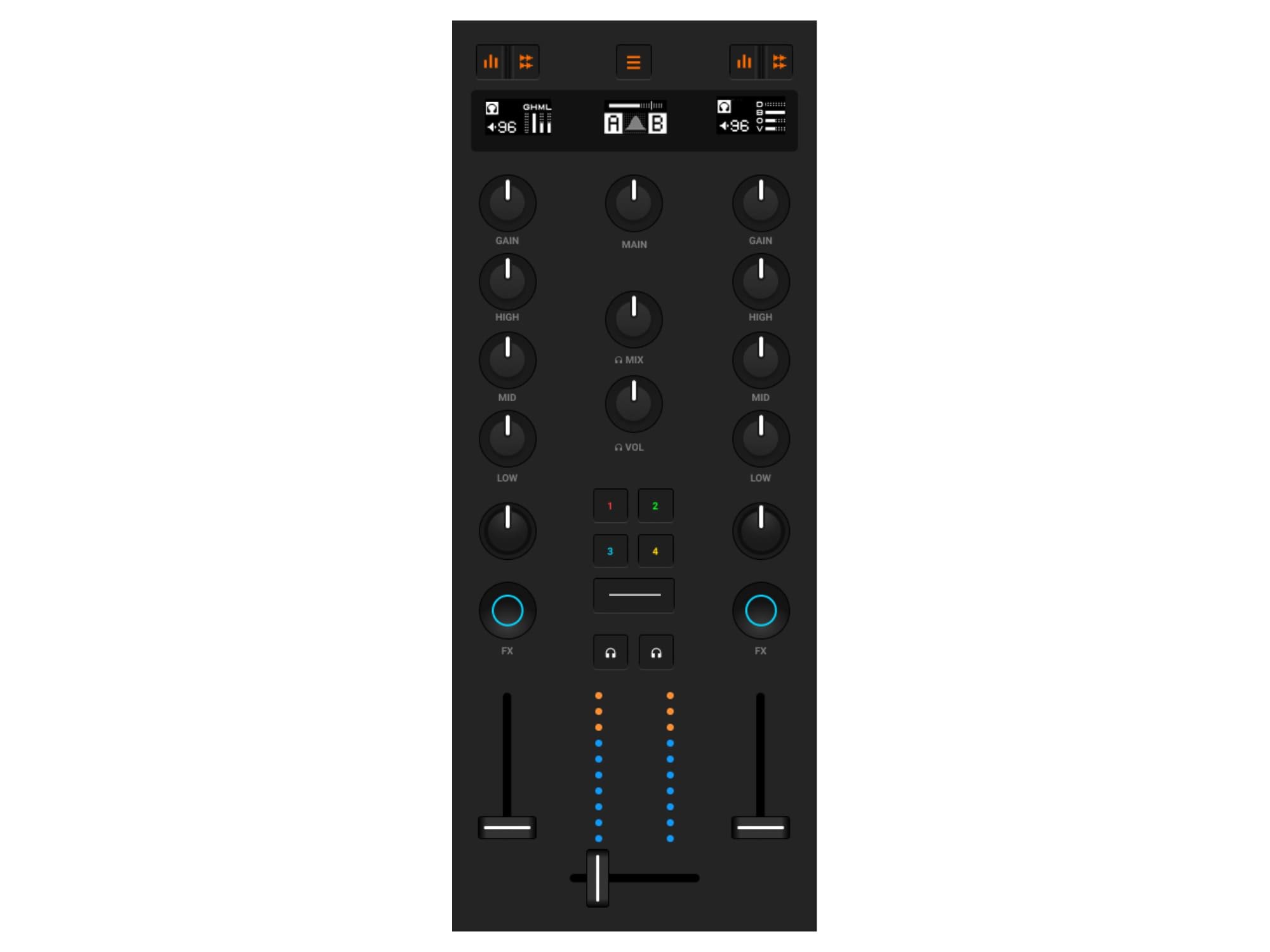 Traktor Kontrol Z1 MK2 - Kontroler DJ-ski top