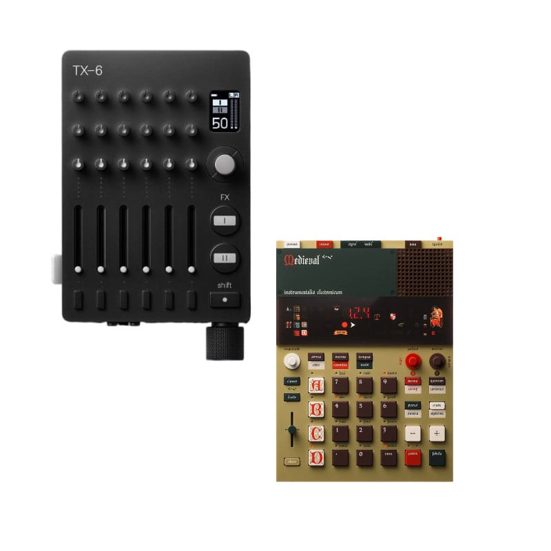 Teenage Engineering TX-6 Black - mikser stereo + Medieval Gratis!