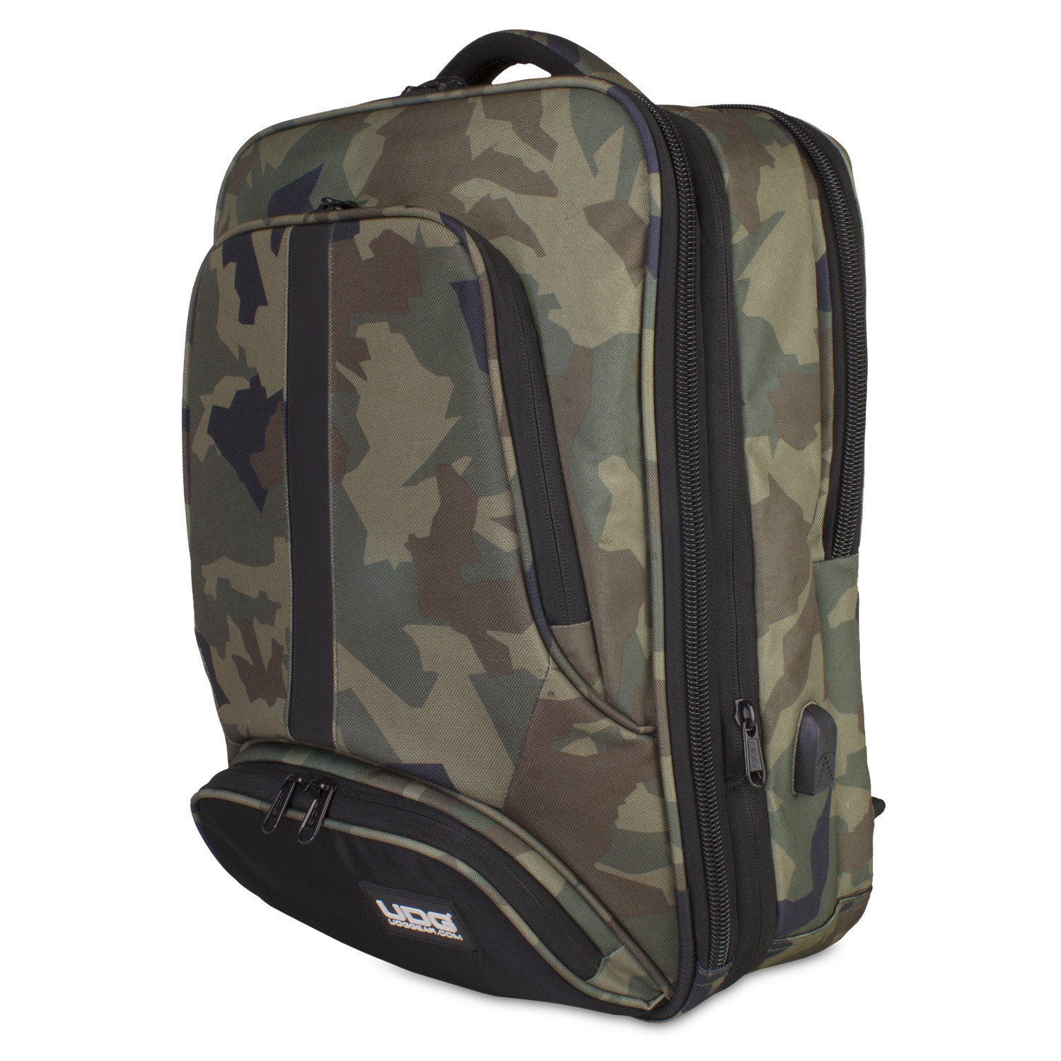 UDG Ultimate Backpack Slim Black Camo, Orange inside - plecak