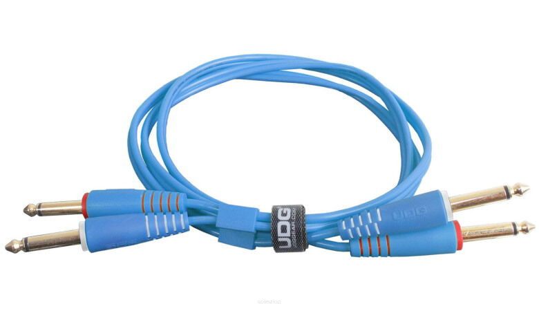 UDG ULT Cable 2x1/4' Jack Blue ST 1.5m - przewód audio 