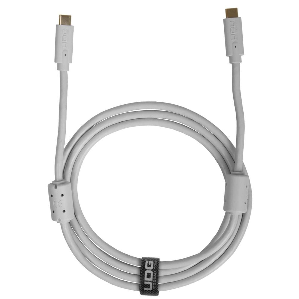 UDG ULT Cable USB 3.2 C-C White ST 1.5m - white cable 1.5m - top