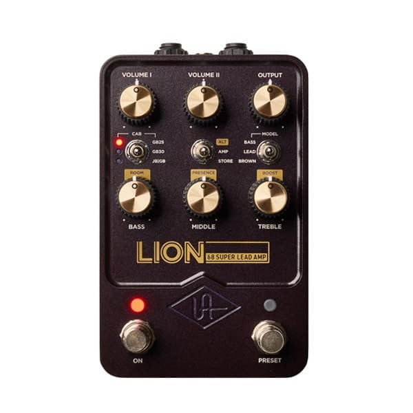 U‌niversal Audio UAFX Lion 68 Super Lead Amp - Emulacja wzmacniacza