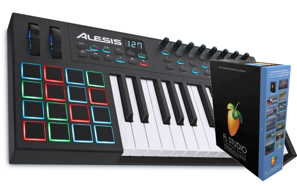 Alesis VI25 + FL Studio 21 Signature Bundle BOX + Ableton Live Lite