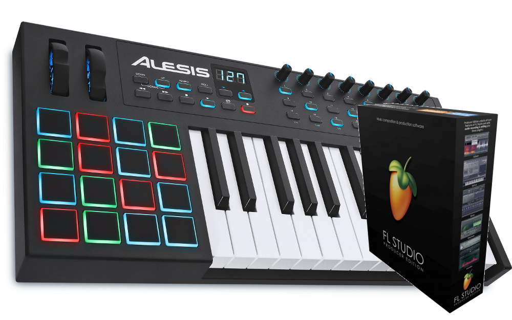 Alesis VI25 + FL Studio 21 Producer Edition BOX + Ableton Live Lite