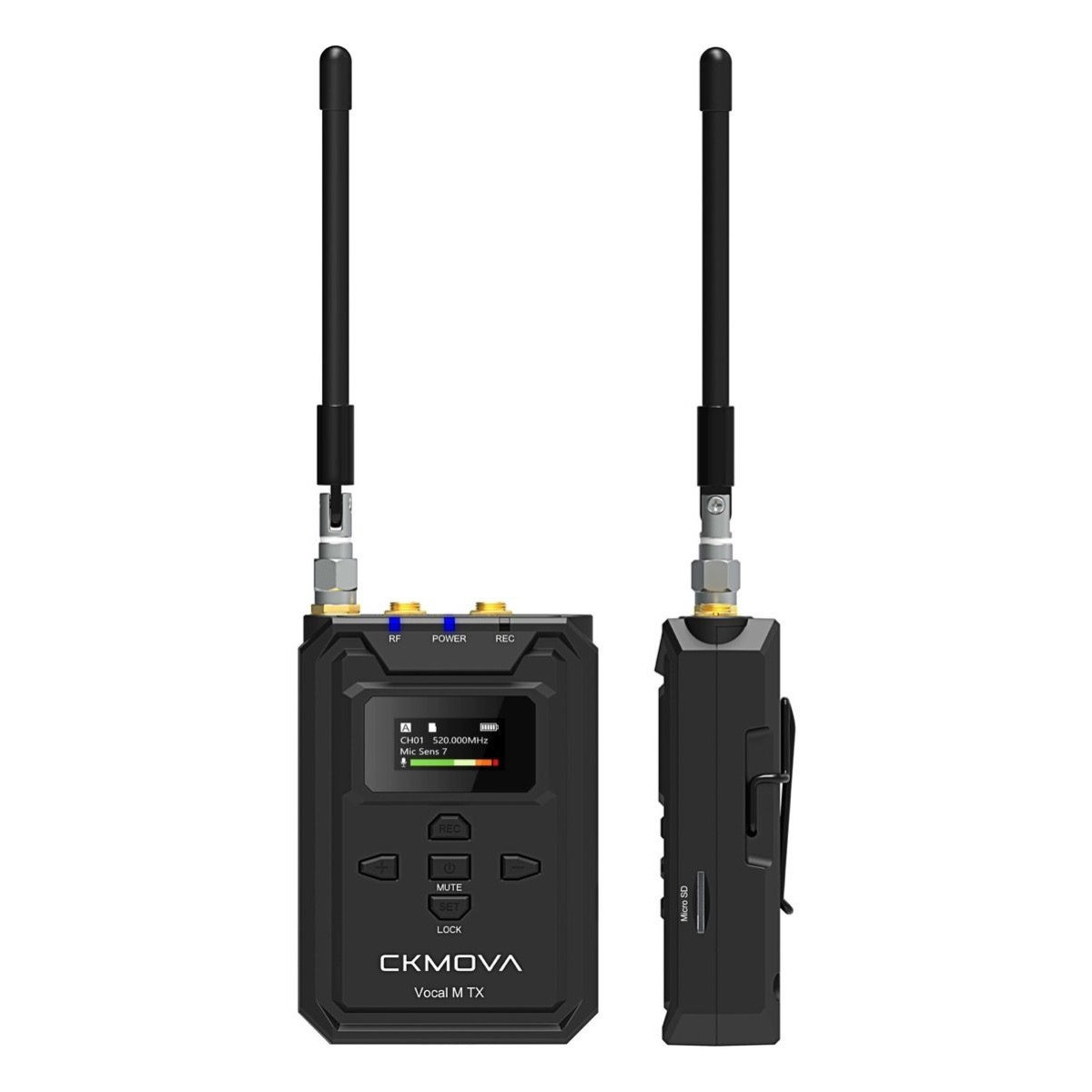 CKMOVA Vocal M TX - front-side