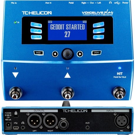 TC Helicon VoiceLive Play Harmonizer/multiefekt wokalowy B-STOCK