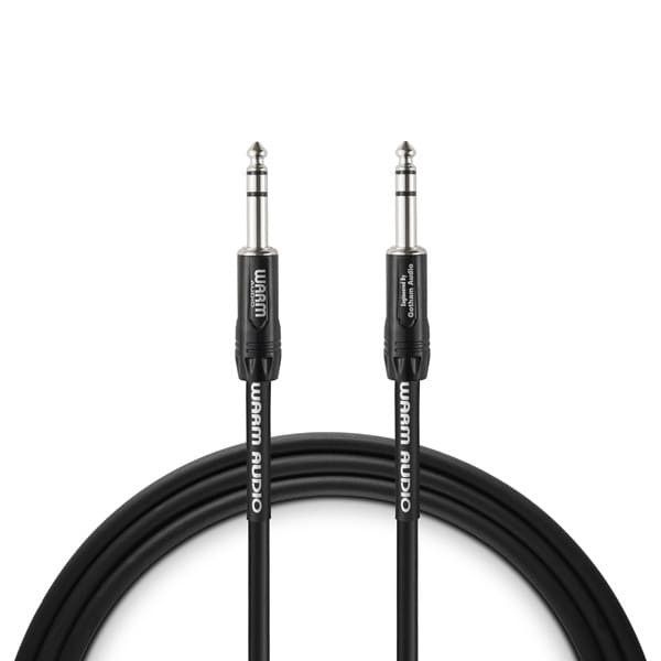 ‌Warm Audio - Kabel Interconnect PRO TRS - TRS 1.5m