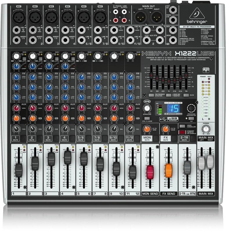 Behringer X1222USB - Mikser audio