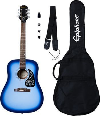 Epiphone Starling Acoustic Guitar Player Pack Starlight Blue - zestaw gitarowy 