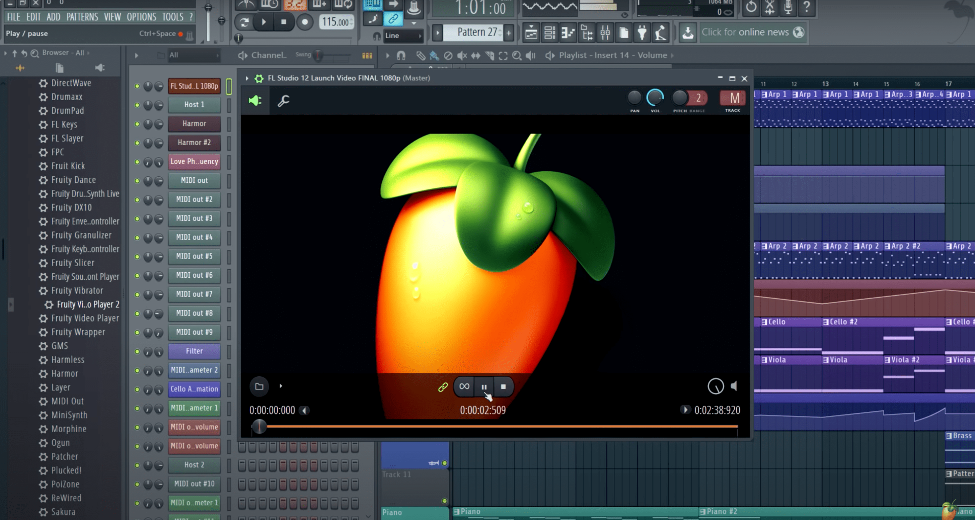 ‌IMAGE LINE - VIDEOPLAYER 2 (ONLY FOR FL STUDIO) (WERSJA ELEKTRONICZNA)