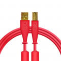 DJ Techtools kabel 1.5m z USB-A na USB-B czerwony
