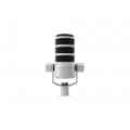 Rode PodMic White - Mikrofon front