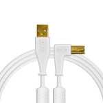 DJ Techtools kabel 1.5m z USB-A na USB-B łamany biały