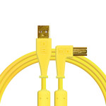 J Techtools kabel 1.5m z USB-A na USB-B łamany żółty