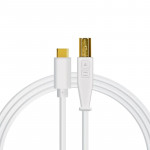 DJ Techtools kabel 1.5m z USB-C na USB-B biały
