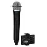 ‌Samson GO MIC MOBILE - 2 kanałowy zestaw bezprzewodowy z mikrofonem do ręki Q8. do urządzeń mobilnych/kamer B-STOCK