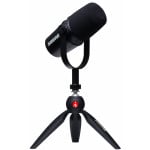 ‌Shure MV7-K-BNDL - mikrofon lektorski/wokalny +złącze XLR/USB-C + statyw biurkowy