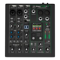 Mackie ProFX6v3+ - Analogowy mikser top