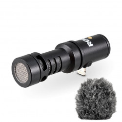 RODE VideoMic Me-L + Rode WS9 - Mikrofon + Osłona przeciwwietrzna
