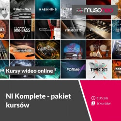 Musoneo - Kurs Native Instruments Komplete - paczka 6 kursów - kurs video PL (wersja elektroniczna)‌