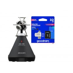 ZOOM H3-VR+goodram 32 GB-set