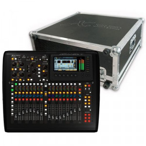 Behringer X32 COMPACT + X32 Compact case - Mikser cyfrowy + dedykowany case 
