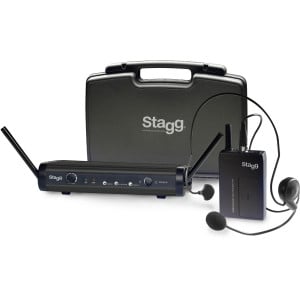 Stagg SUW-30-HSS-C - nagłowny system bezprzewodowy UHF