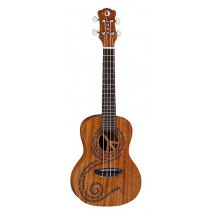 Luna Mahogany Maluhia Peace Concert - ukulele koncertowe elektryczne