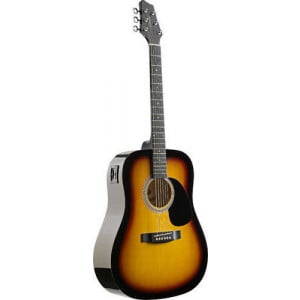 Stagg SW-201 SB VT - gitara elektro-akustyczna