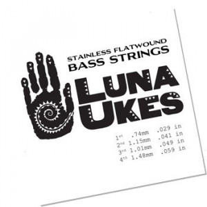 Luna UKEBASS STR - struny do ukulele basowego