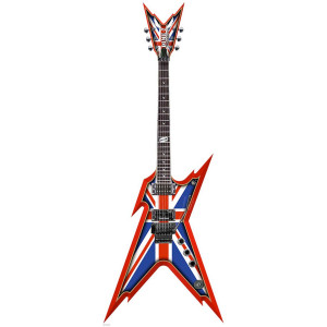 Dean Razorback 255 Union Jack - gitara elektryczna, sygnowana