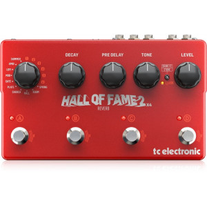 TC Electronic Hall Of Fame Reverb 2 X4 Reverb-top-front