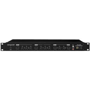 MONACOR VMX-440/SW 4-kanałowy mikser mikrofonowo/liniowy B-STOCK