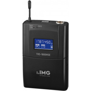 IMG STAGELINE TXS-1800HSE Wieloczęstotliwościowy nadajnik kieszonkowy