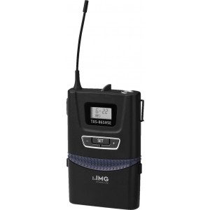 IMG STAGELINE TXS-865HSE Wieloczęstotliwościowy nadajnik kieszonkowy