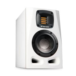 ADAM AUDIO A4V White monitor front