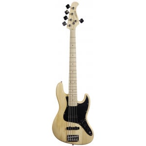 Arrow Louisiana 5 Bass Natural Maple/black - gitara basowa