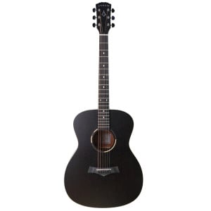 Arrow Raw Series Black - acoustic guitar, widok z przodu
