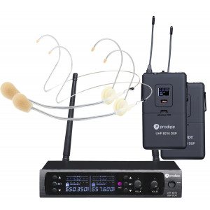 Prodipe HEADSET B210DUO DSP UHF - zestaw bezprzewodowy B-STOCK