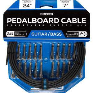 Roland BCK-24 - PEDAL BOARD CABLE KIT, 24 CONNECTORS, 24FT / 7.3M CABLE
Roland BCK-24 - PEDAL BOARD CABLE KIT, 24 CONNECTORS, 24FT / 7.3M CAB