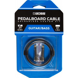 Roland BCK-2 - PEDAL BOARD CABLE KIT, 2 CONNECTORS, 2FT / 0.5 M CABLE